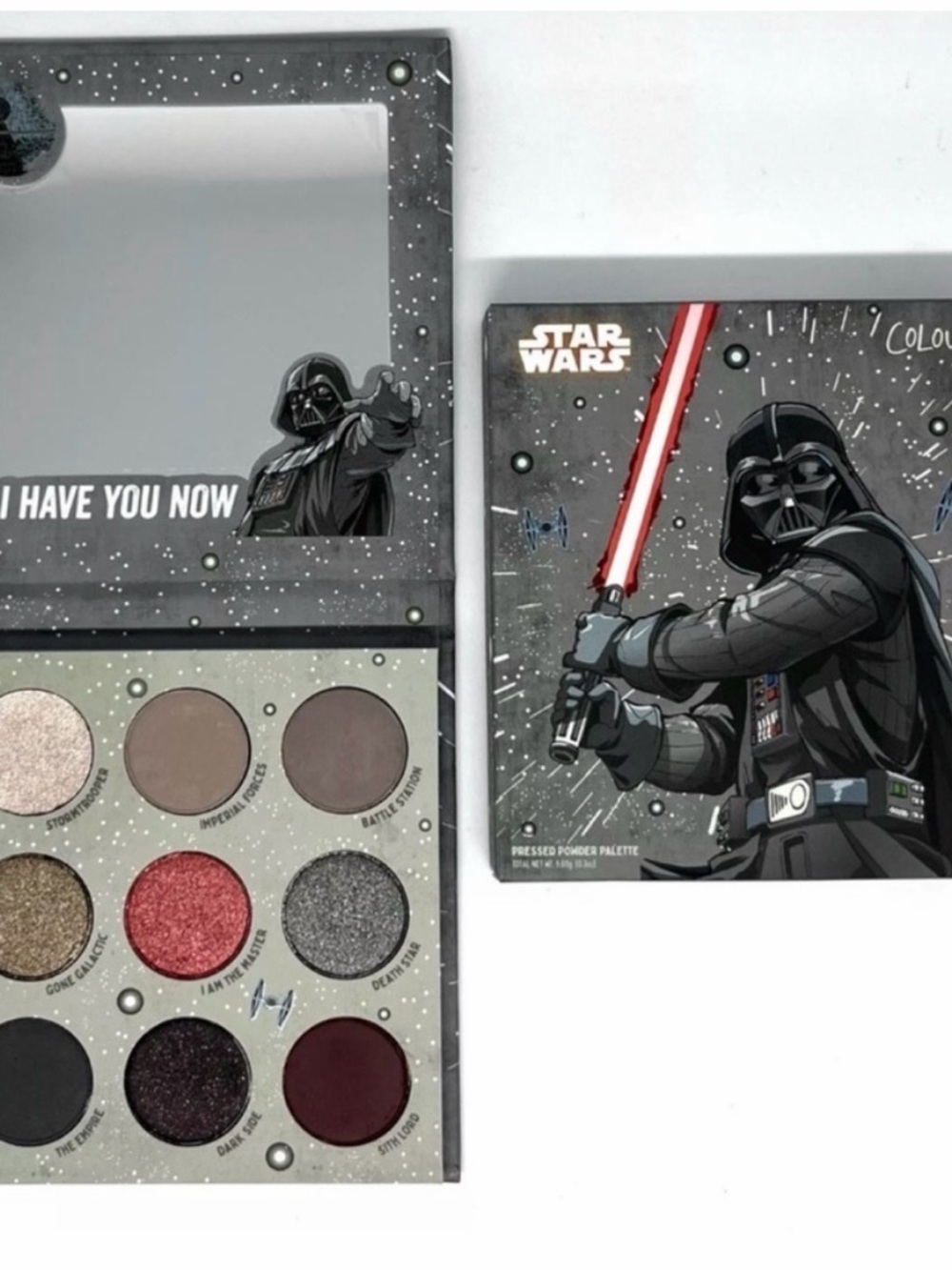 Colourpop Star Wars Darth Vader Eyeshadow Palette